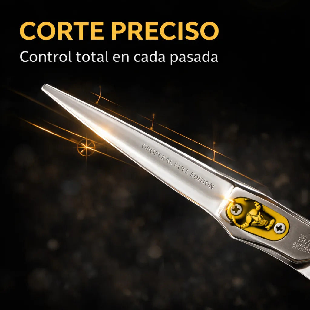 Tijeras Profesionales Peluquería Pack Corte+esculpidora 6.0