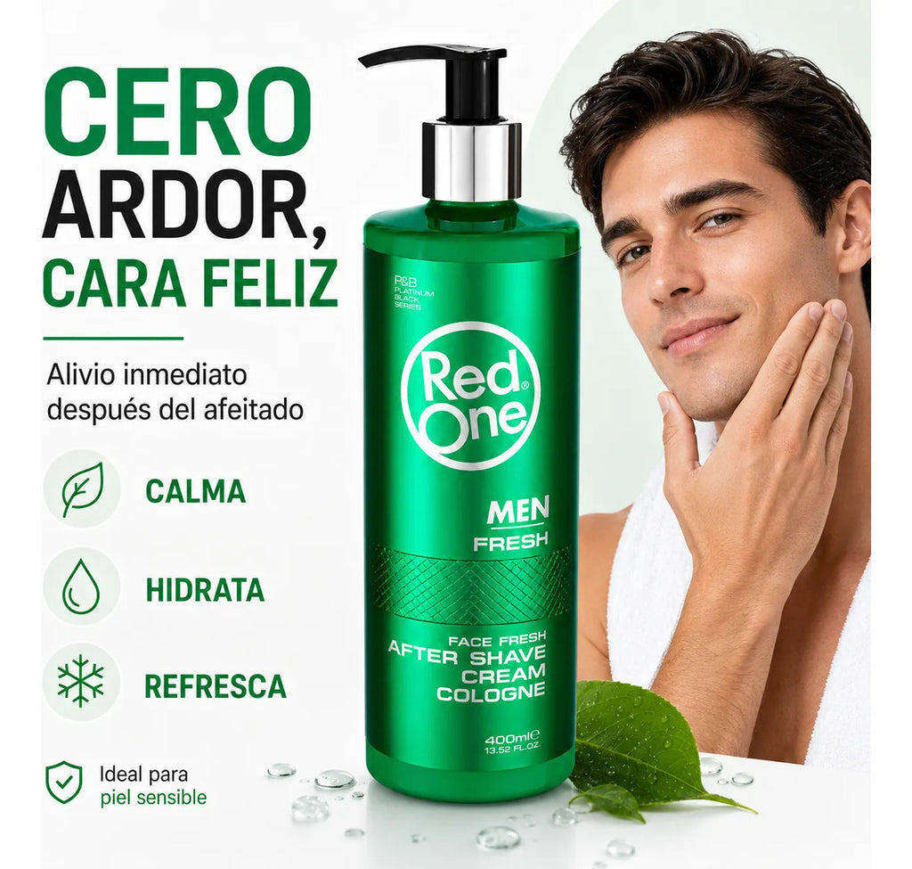 After Shave Hombre Crema Cologne Refrescante 400ml