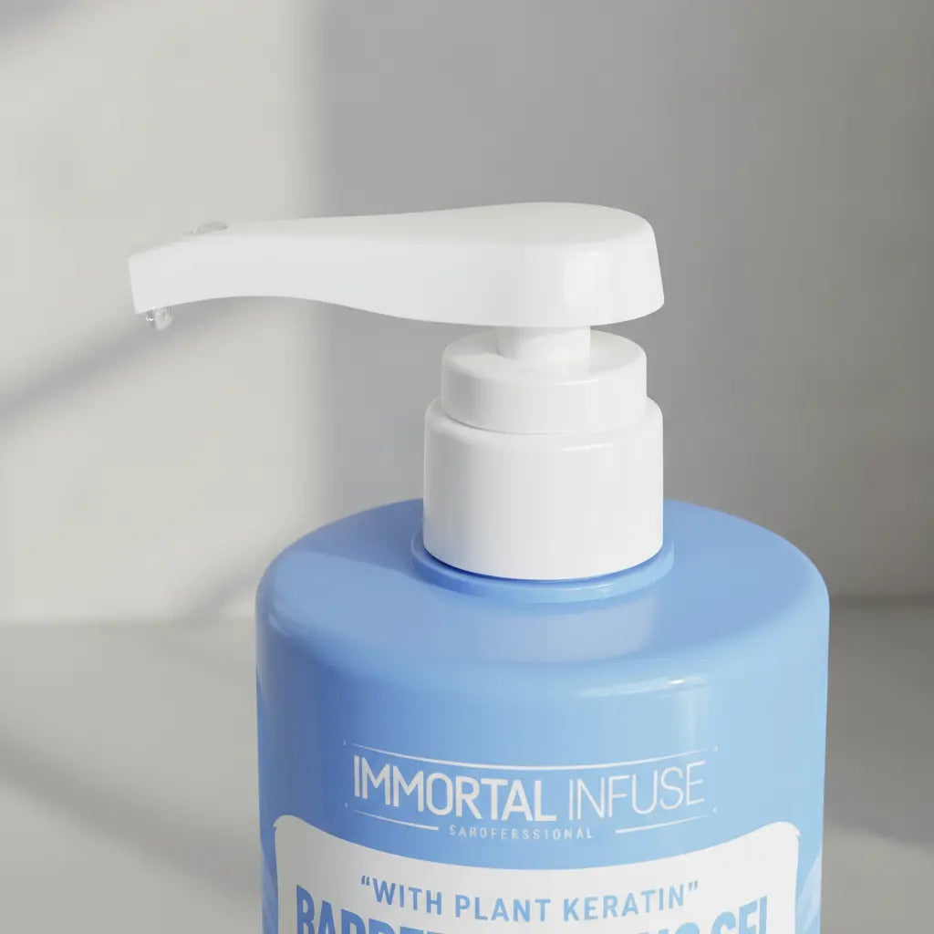 Gel de Afeitar Transparente Immortal Infuse Ultra - Afeitado de Precisión 1L