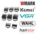 Set de Peines Guía Wahl del 1 al 6 + 2 Intermedios | Kit Profesional para Clipper