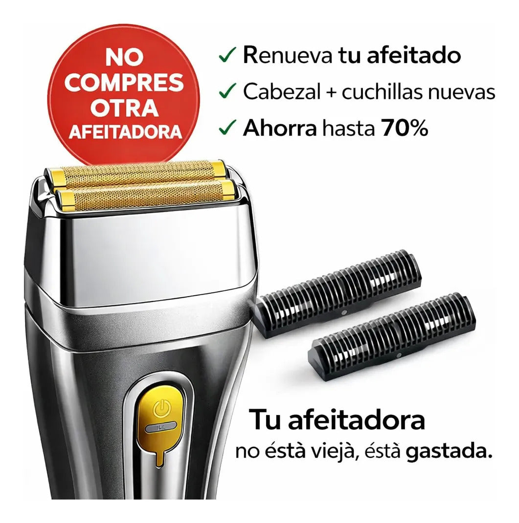 Repuesto Cabezal Afeitadora Cuchillas Kemei Tx5