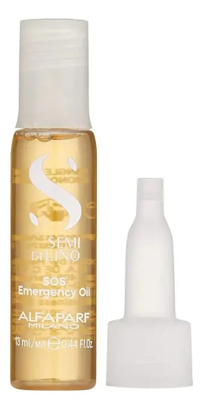 Pack 6 Ampollas Alfaparf SOS Emergency Oil - Reconstrucción Intensiva