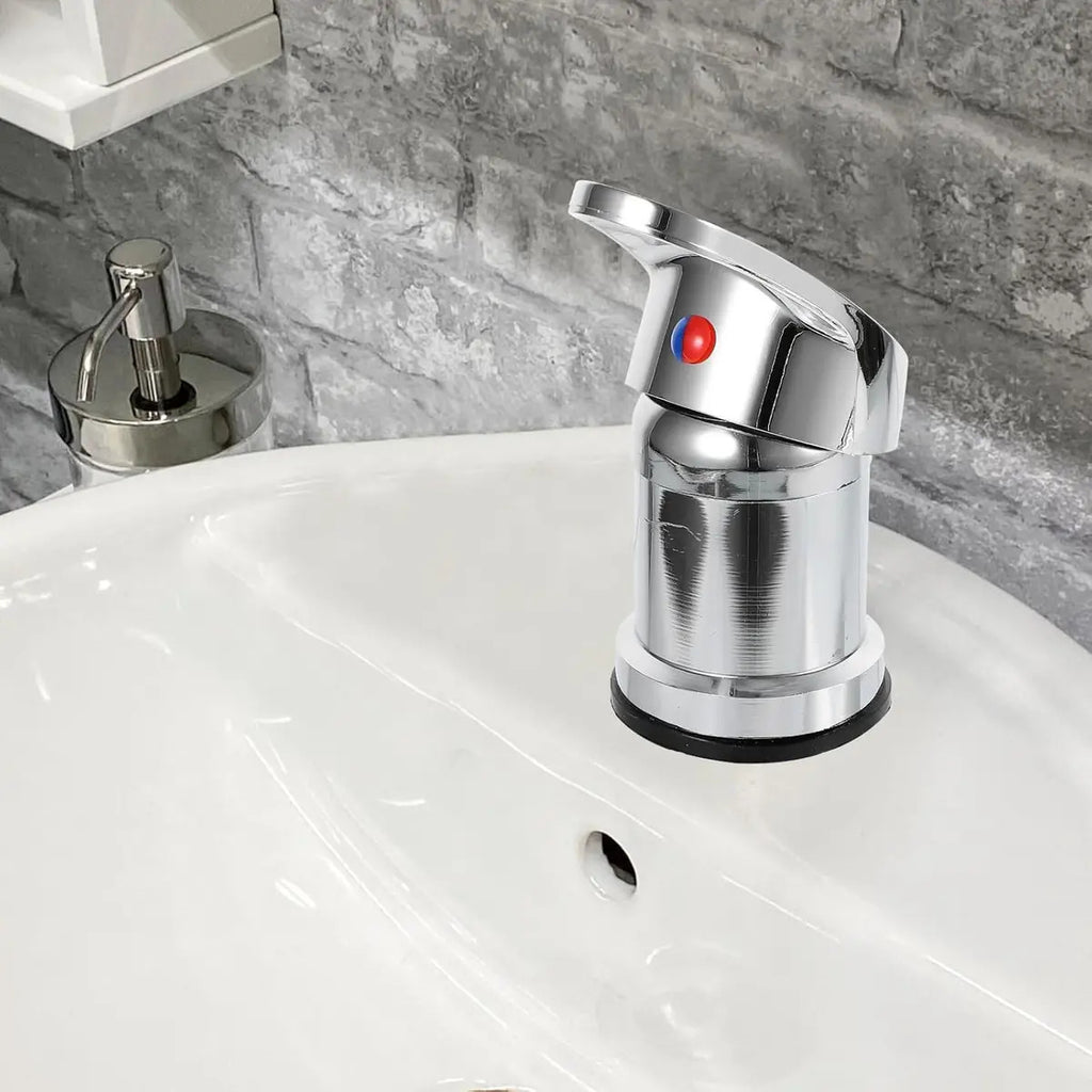Llave Monocomando Lava Pelo Fijo Peluqueria Color Plateado Cromado