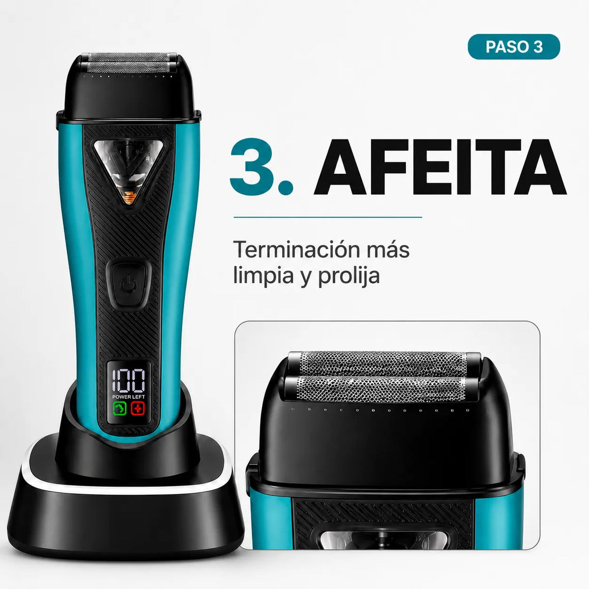 Máquina Cortar Pelo Vgr Kit 3 En 1 Corte Detalle Afeitado