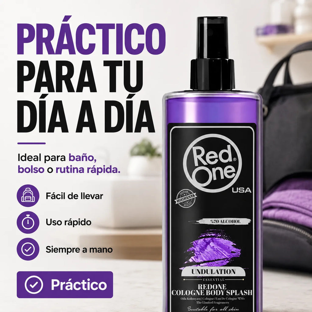 After Shave  Redone Después Afeitar Colonia Undulation 400ml