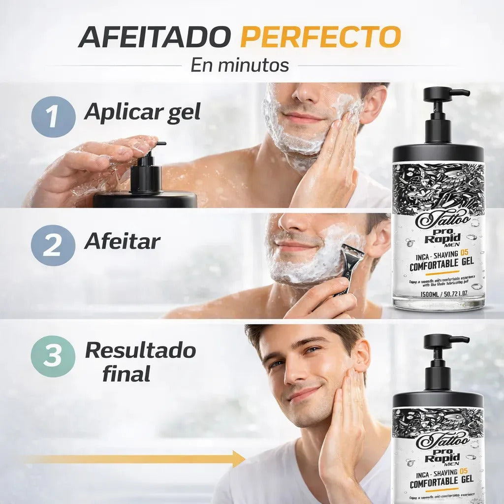 Shaving Gel De Afeitar Hombre Afeitado Sin Irritación 1500ml