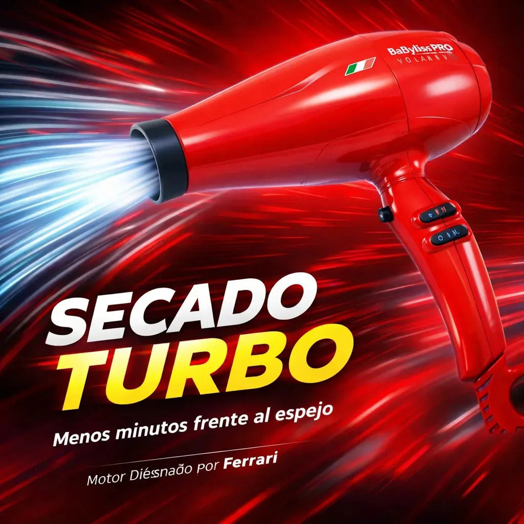 Secador De Pelo Profesional Motor Alta Potencia Babylisspro