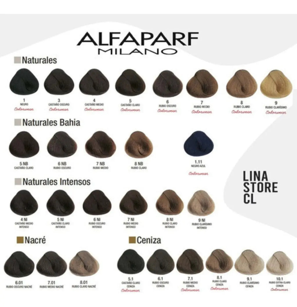 Kit Tintura Alfaparf Evolution of Color 60ml + Oxidante 90ml Profesional