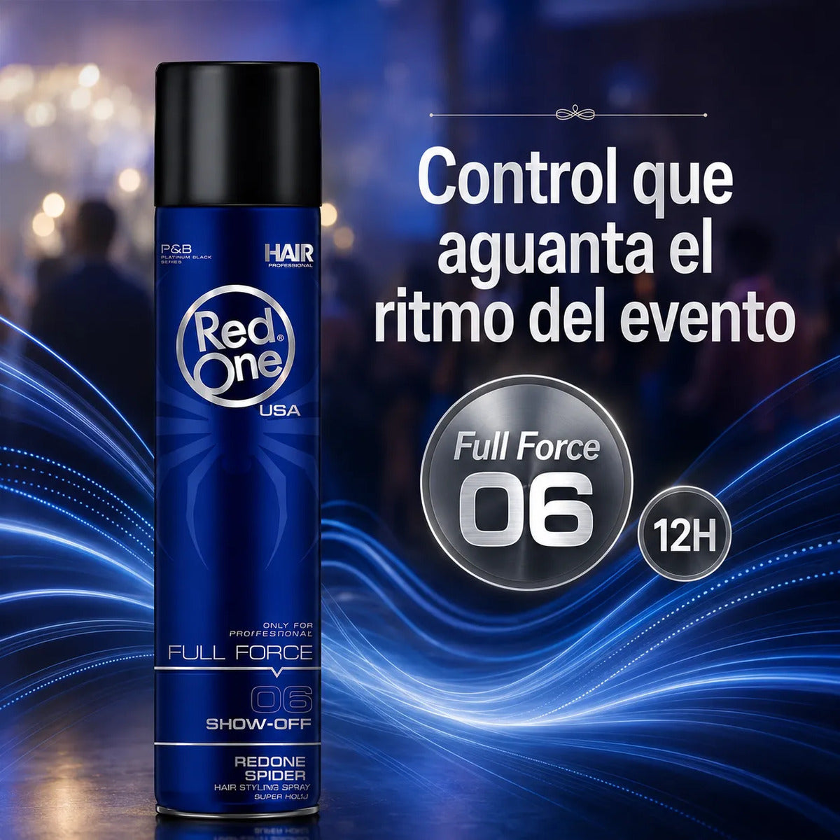 Laca Redone Spider 06 Fijación Profesional Sin Retoques 400m