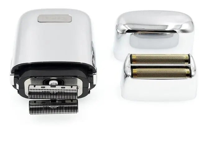 Afeitadora Profesional Kemei Metálica: Shaver Inalámbrica con Red Flotante 3D
