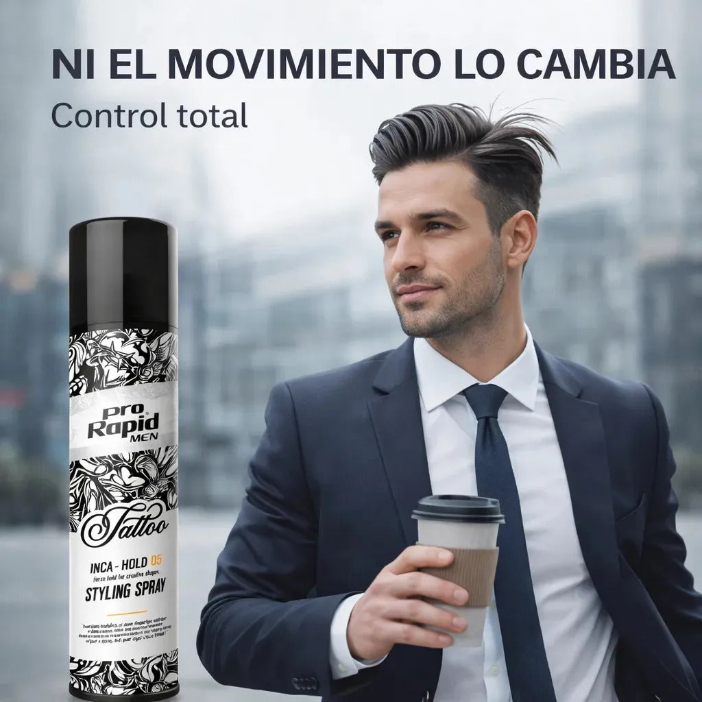 Laca Fijadora Pro Rapid Control Total Sin Retoques 400ml