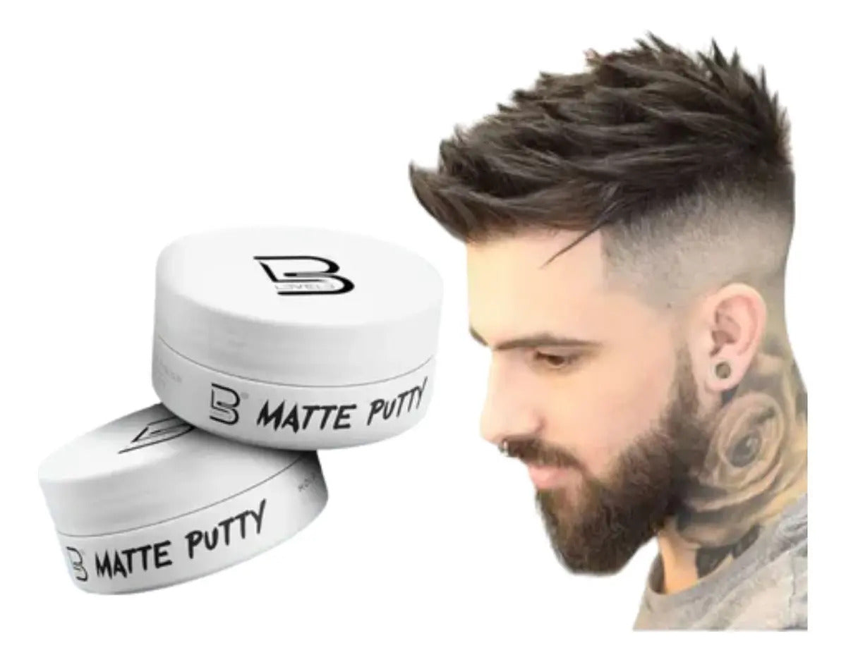 Cera Matte Putty Level 3 - Fijación Fuerte y Acabado Mate Natural 150ml