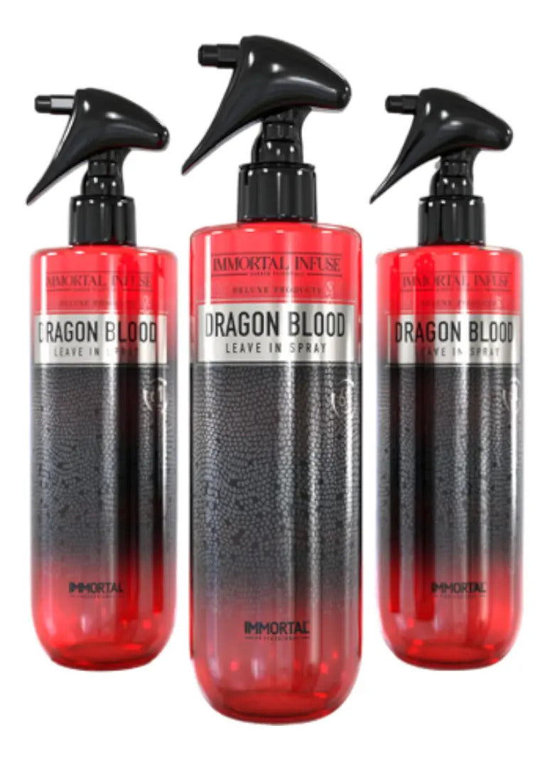 After Shave Immortal Dragon Blood Spray Bifásico - Loción Premium 500ml