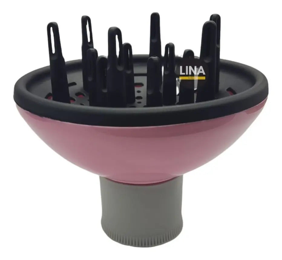 Difusor Universal Profesional para Secador de Pelo - Negro Anti-Frizz