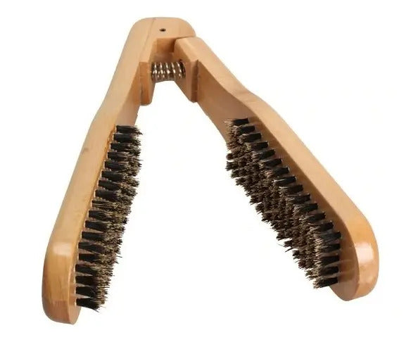 Pack de 3 Cepillos de Madera Profesionales para Alisado de Cabello