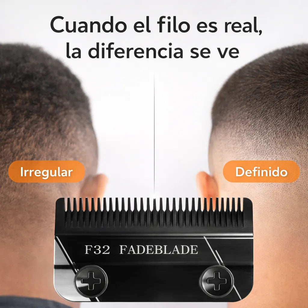 Repuesto Cuchilla Wahl Vapor Cortapelo Profesional F32 Negro