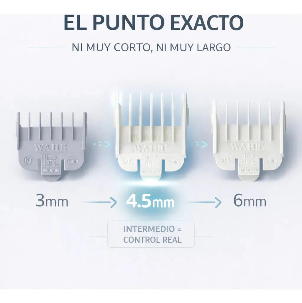 Peines Intermedios Wahl Profesionales Ajuste A La Perfección