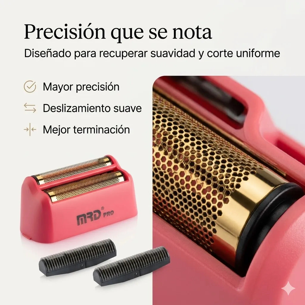 Repuesto Shaver Mrd Vector Zb-999 Cabezal Maya Cuchilla Rosa
