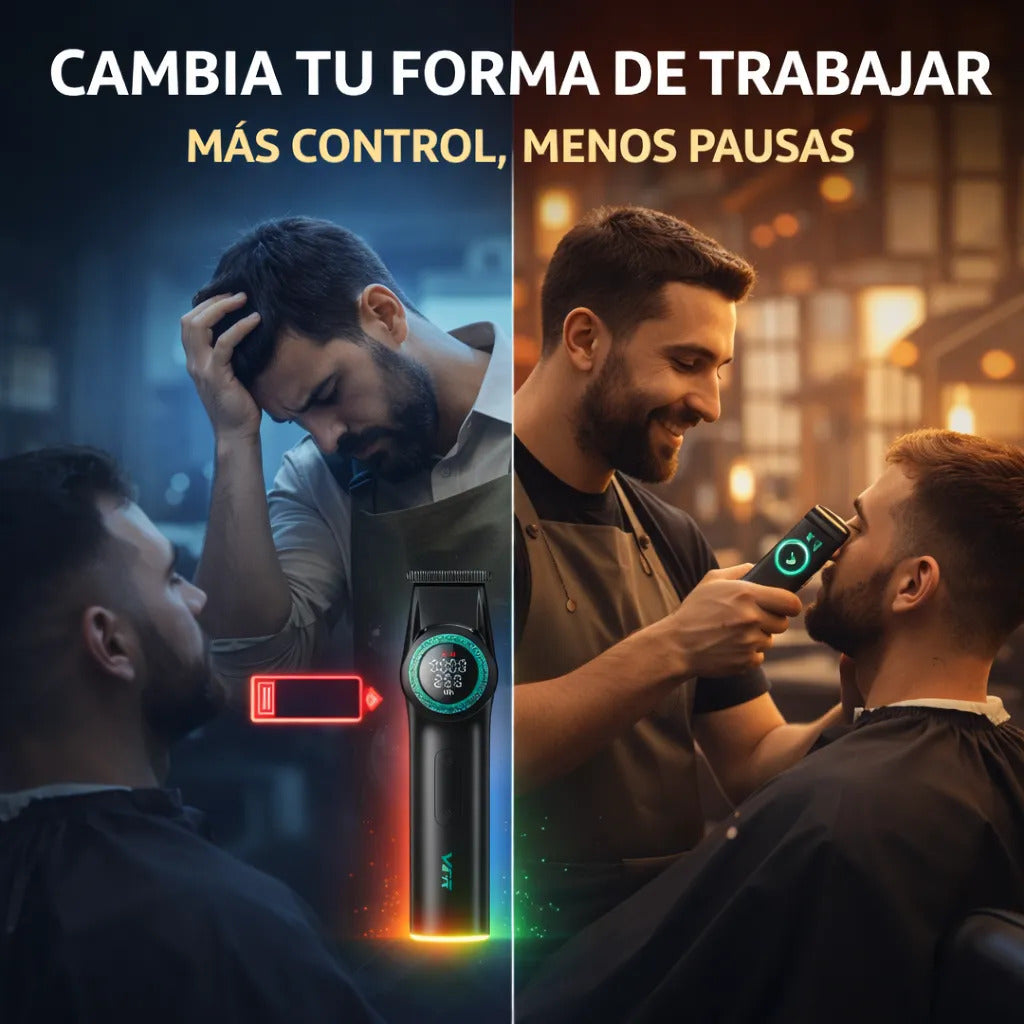 Cortadora De Pelo Profesional VGR 977 Alta Duración Batería 2500mah