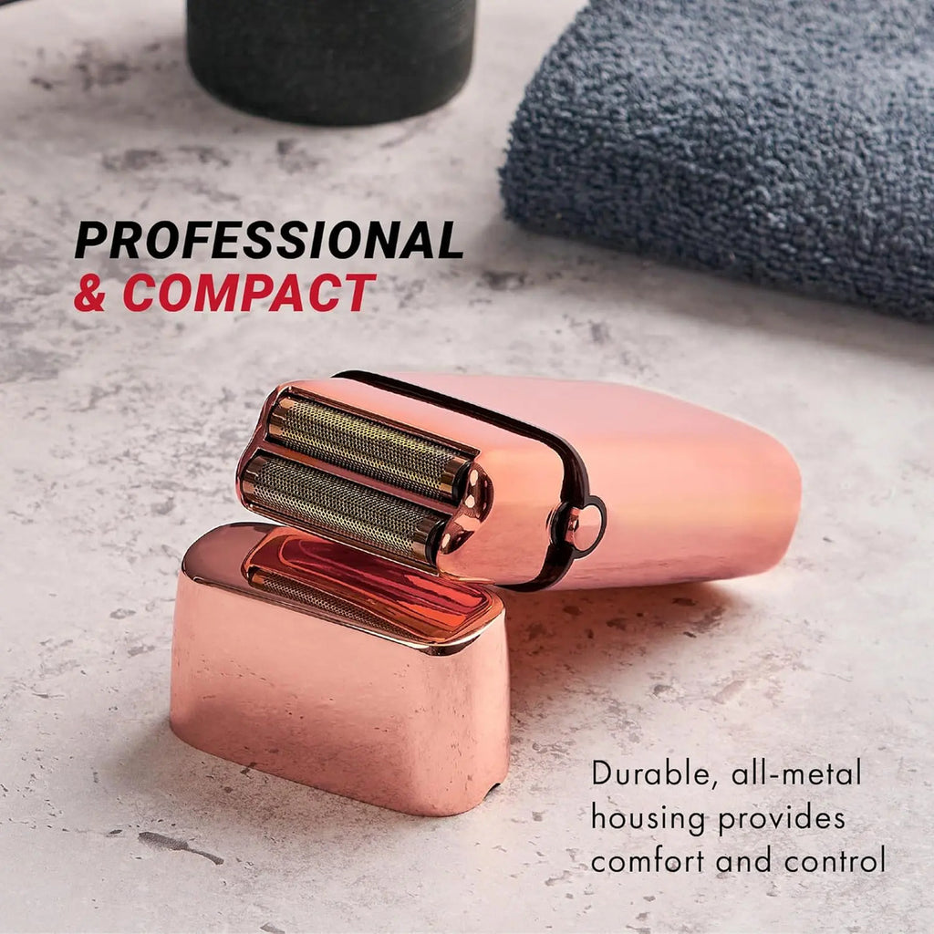 Combo BabylissPRO Rose FX Trimmer + Shaver Metálica Profesional