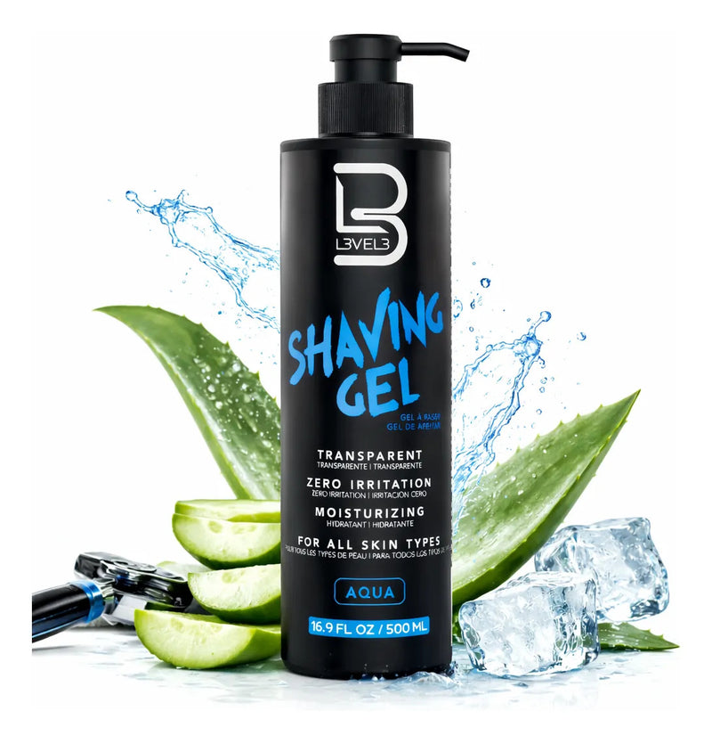 Gel De Afeitar Shaving Gel Hombre Piel Sensible Aqua 500ml