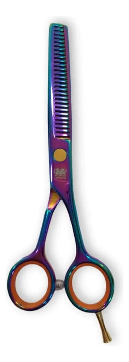 Tijera Esculpidora Tornasol Para Barbería Acabado Pro 6.0