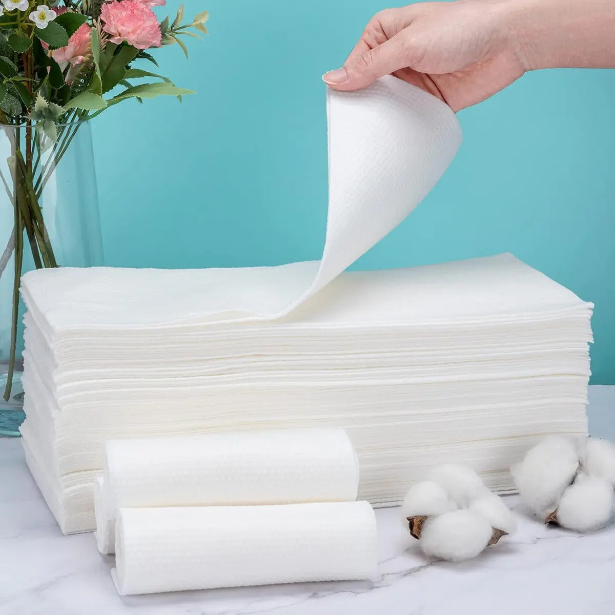 Pack 50 Toallas Desechables Peluqueria 40cm X 59cm Max Care