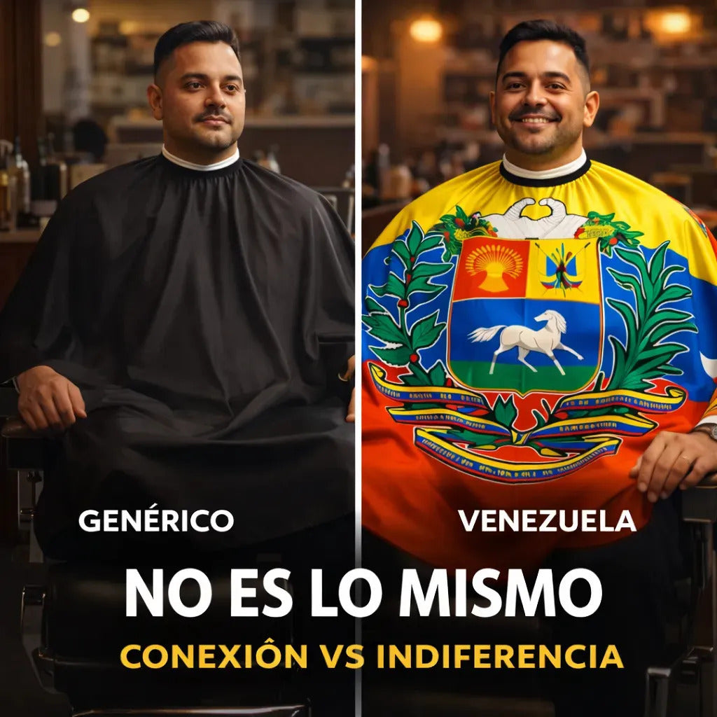 Capa Barbería Profesional Diferenciador Visual Venezuela