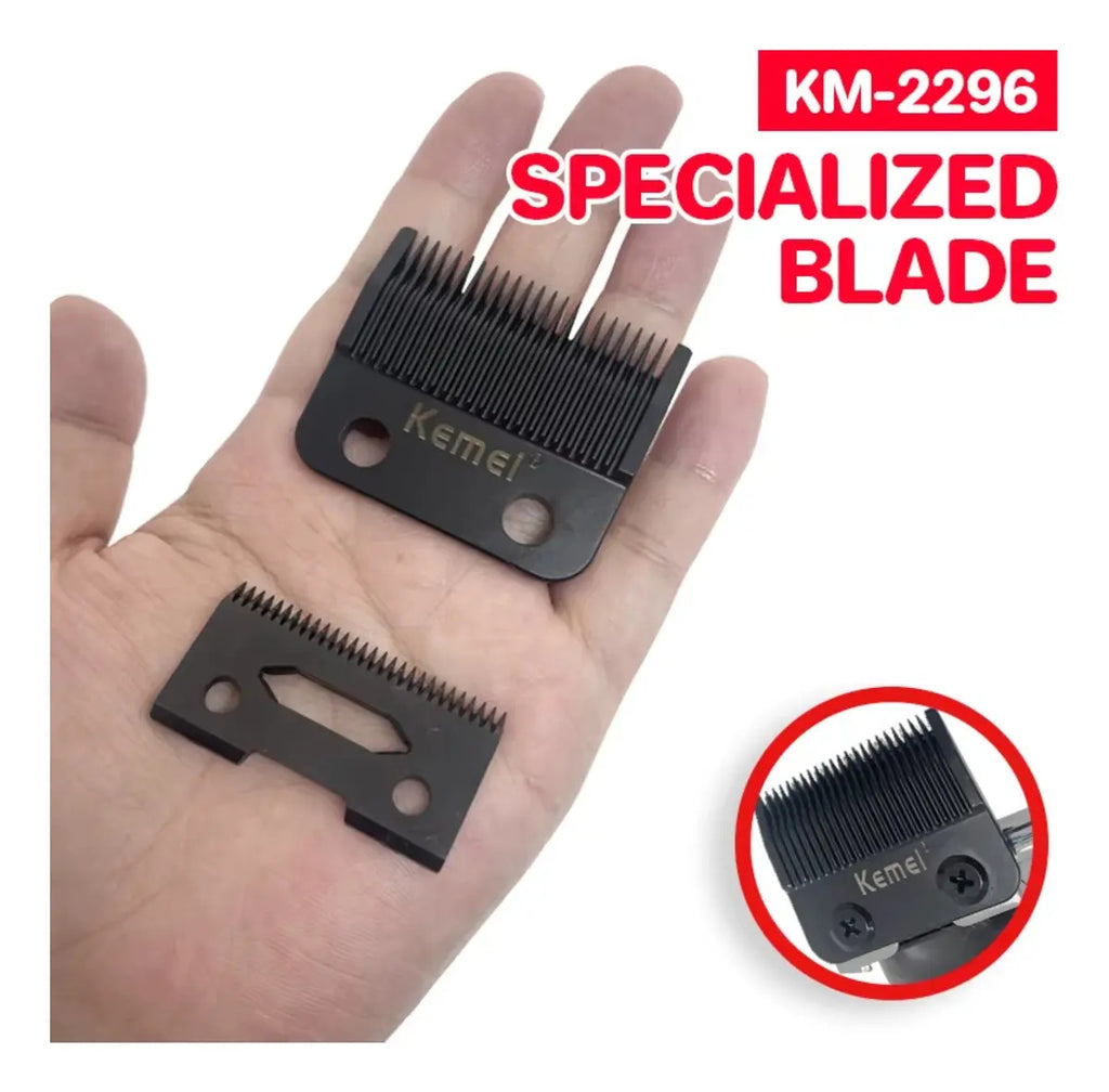 Repuesto Cuchilla Cóncava Kemei KM-2296: Precisión Profesional para Clipper