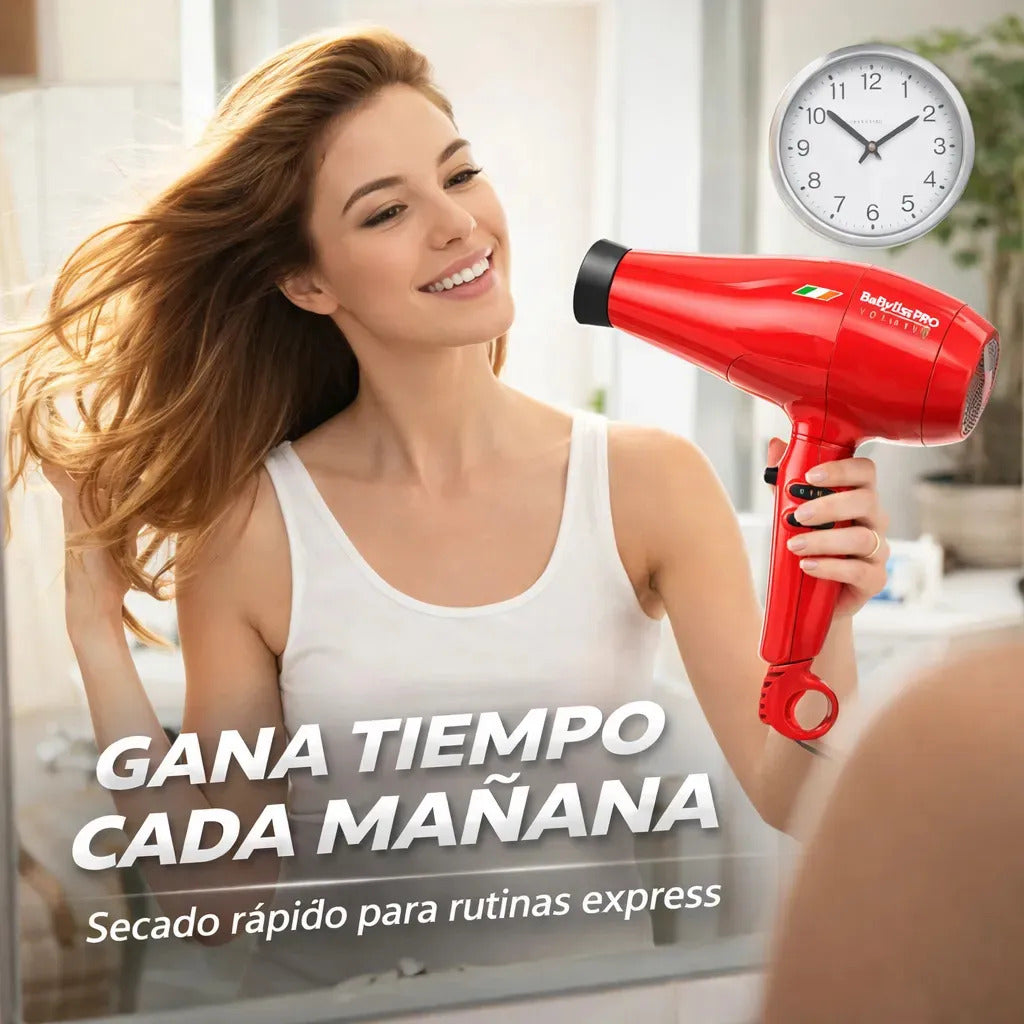Secador De Pelo Profesional Motor Alta Potencia Babylisspro