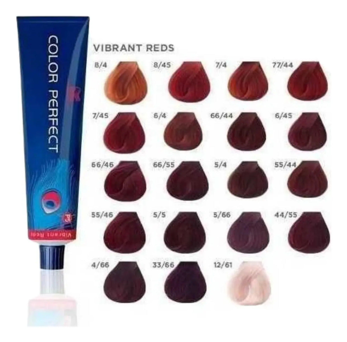 Tinte Wella Color Perfect Permanente 100% Cobertura Canas + Emulsión