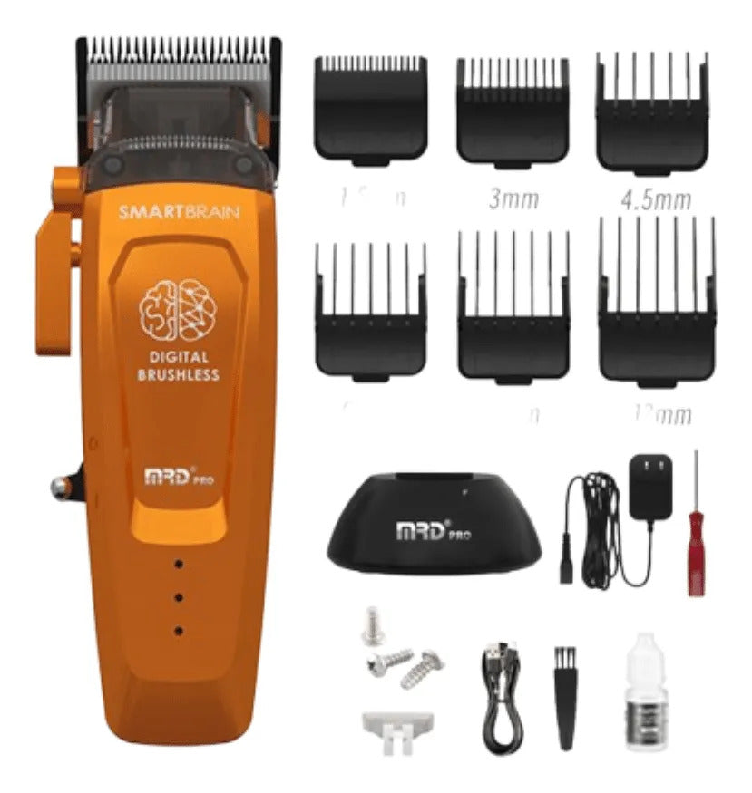 Maquina De Cortar Pelo Mrd Pro Orange Smart Brain Hc-90-4