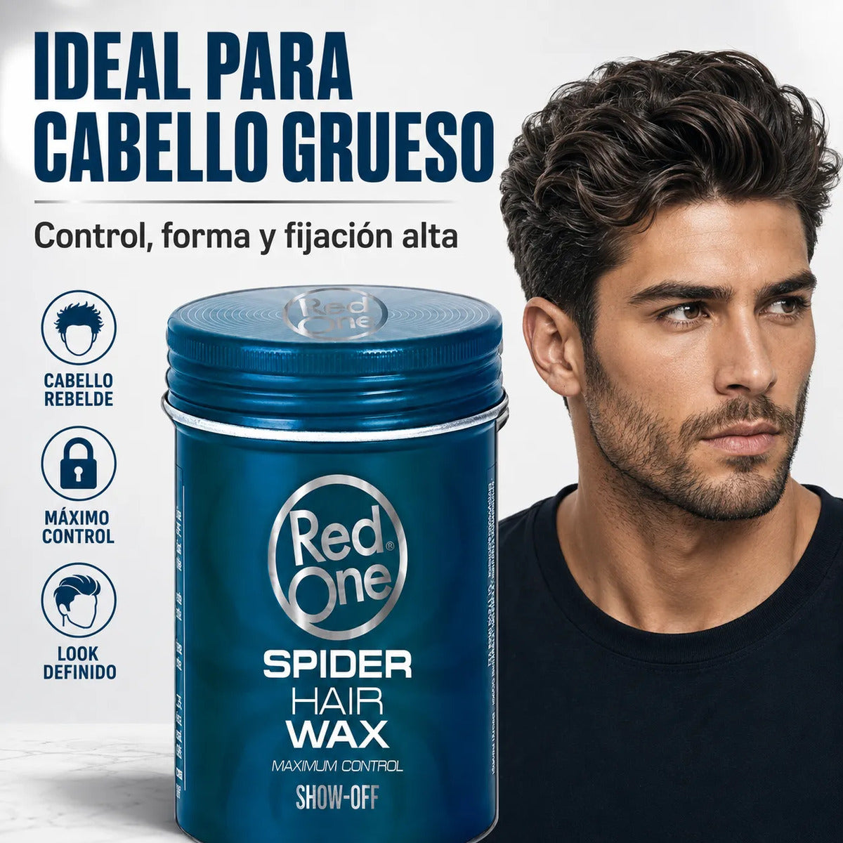 Cera Fijador Peinado Red One Maximum Control Look 100ml