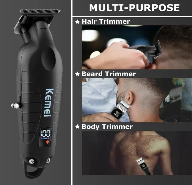 Trimmer Profesional Kemei KM-2293: Patillera de Alta Precisión