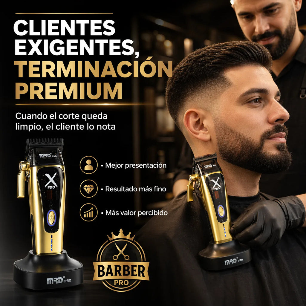 Máquina Cortapelo Profesional MRD Corte Parejo 15000 Rpm