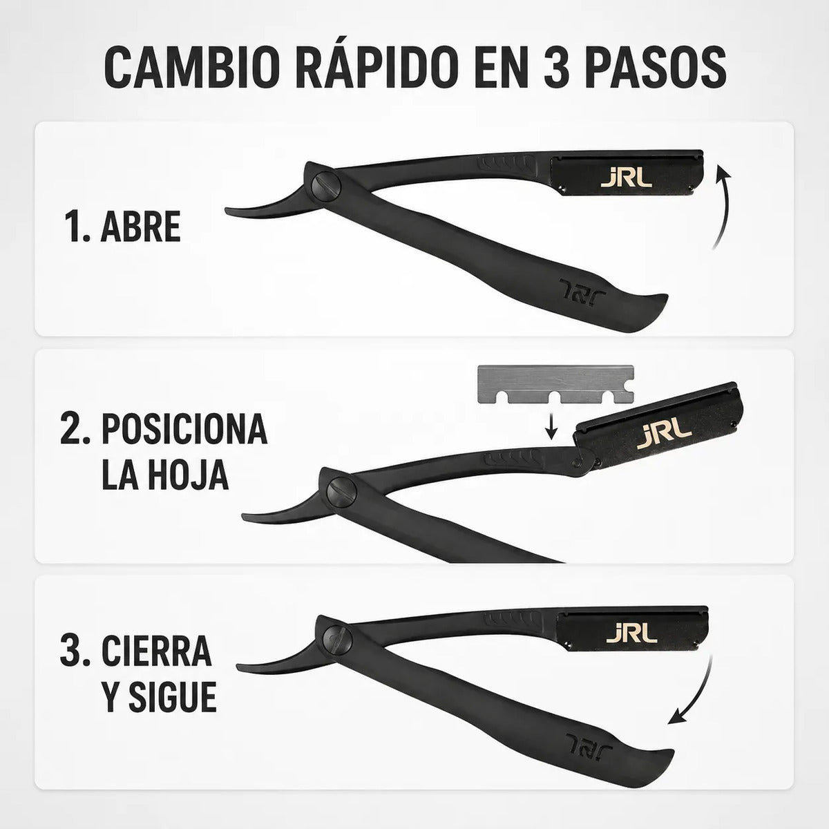 Porta Navajas Jrl Magnetico Negro