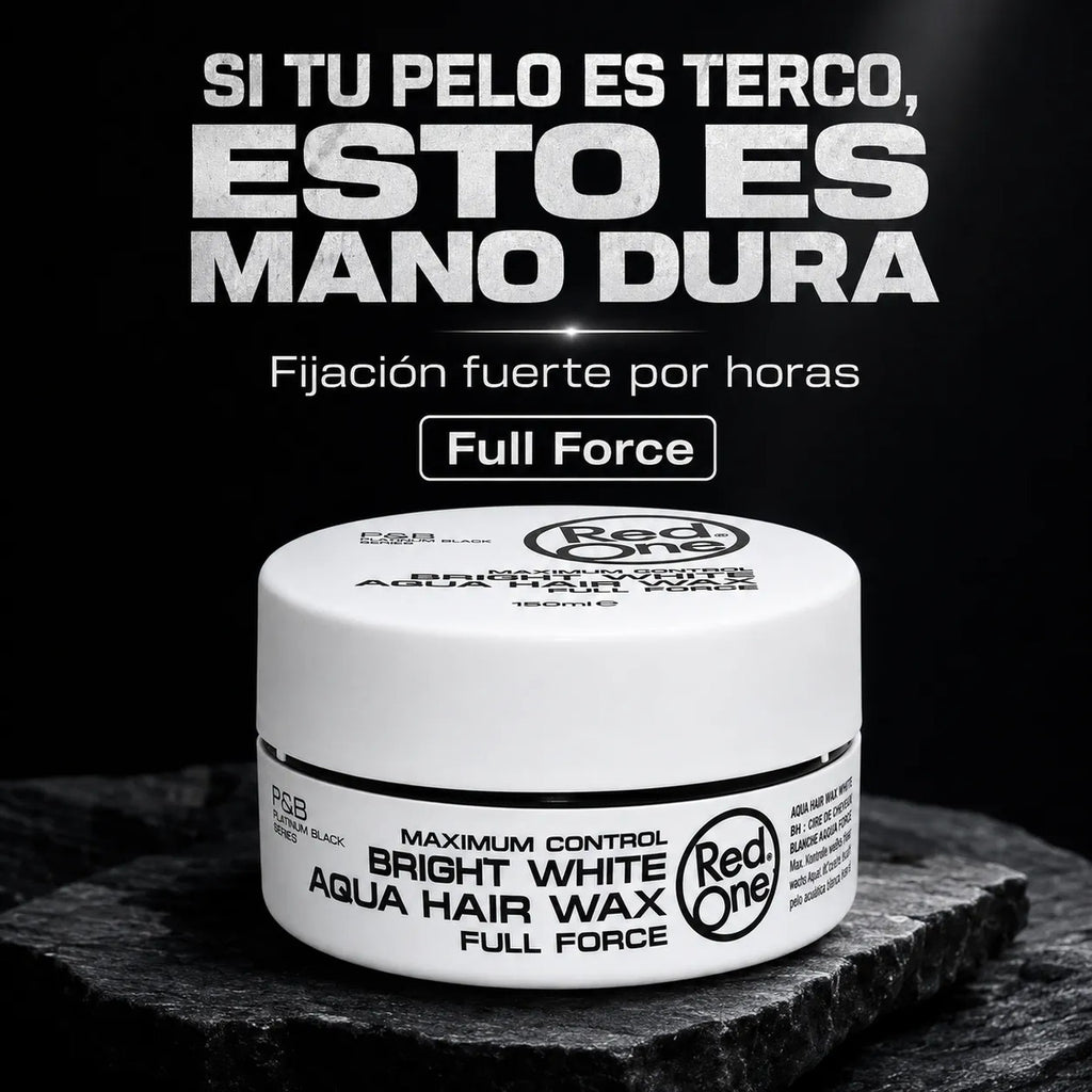 Cera Capilar Red One Bright White Control Fuerte 150ml