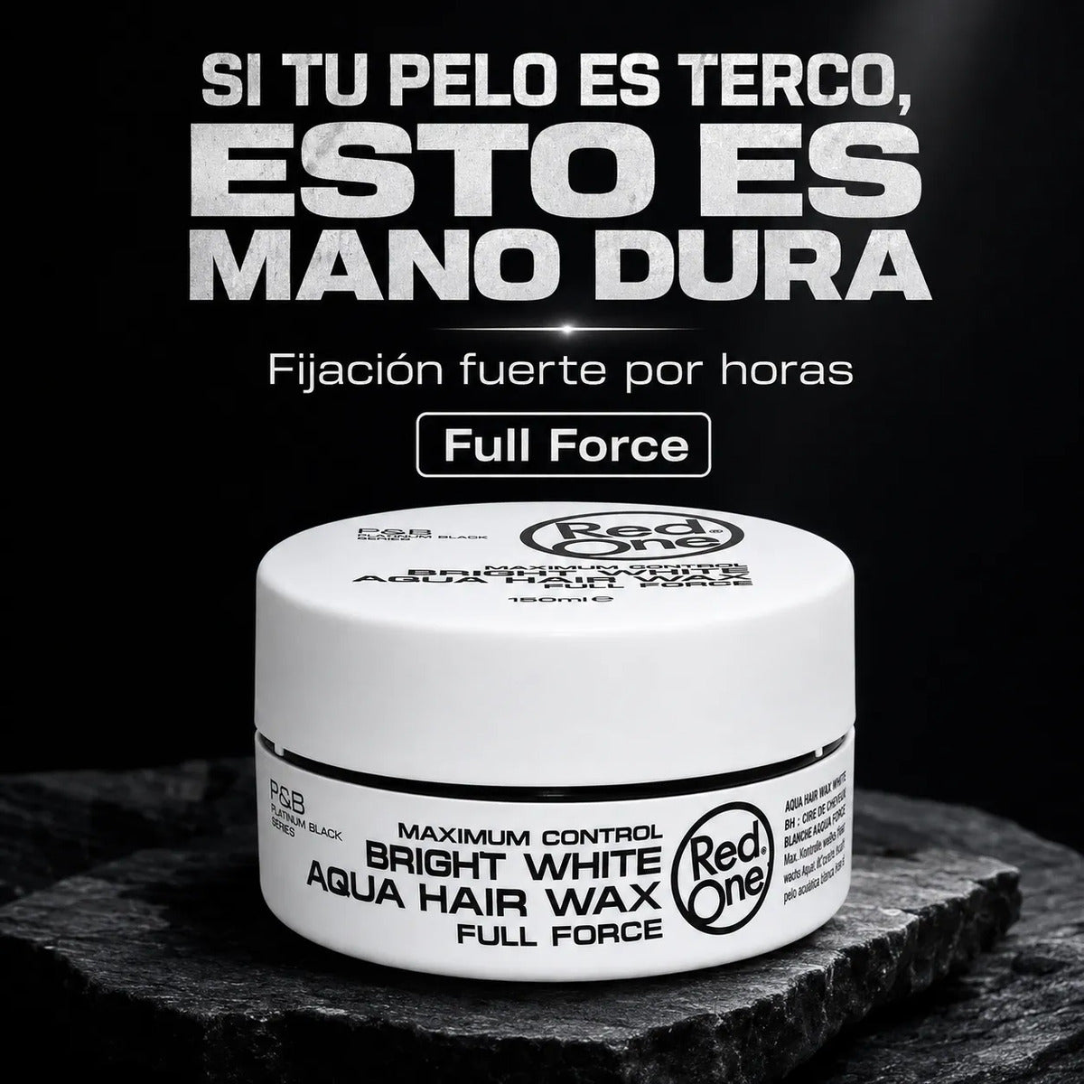 Cera Capilar Red One Bright White Control Fuerte 150ml