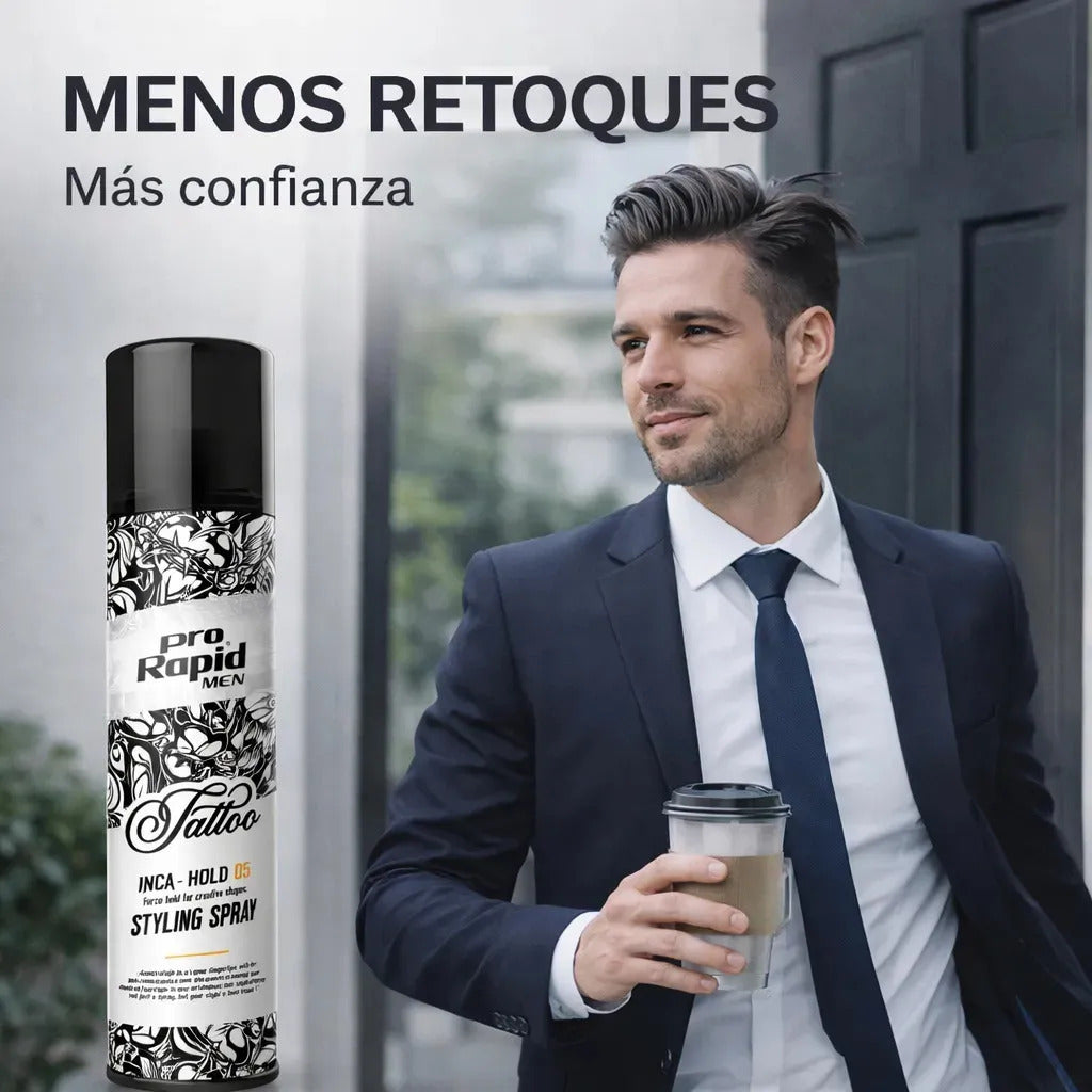 Laca Fijadora Pro Rapid Control Total Sin Retoques 400ml