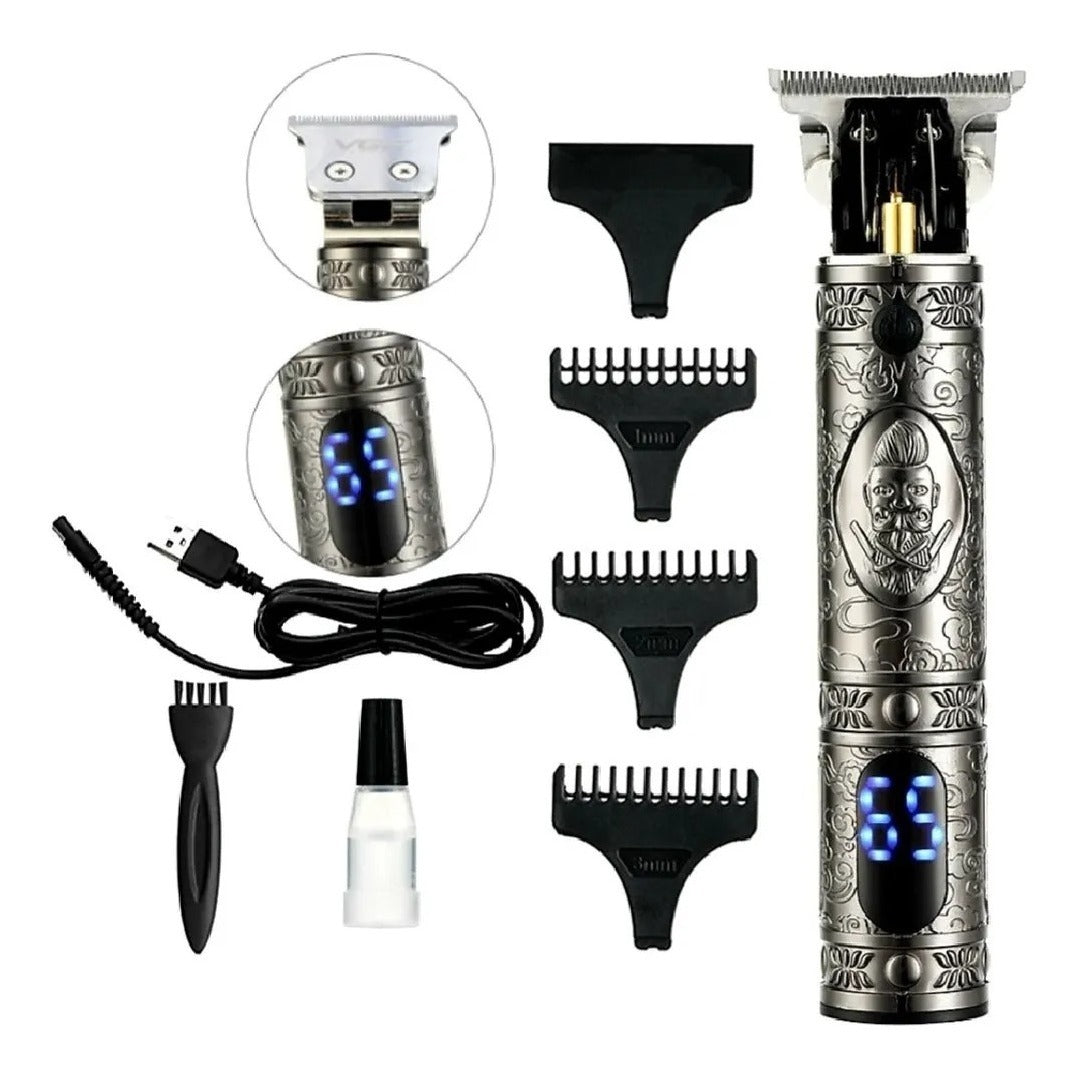 Trimmer Perfiladora Inalámbrica Profesional USB Recargable Hoja en T