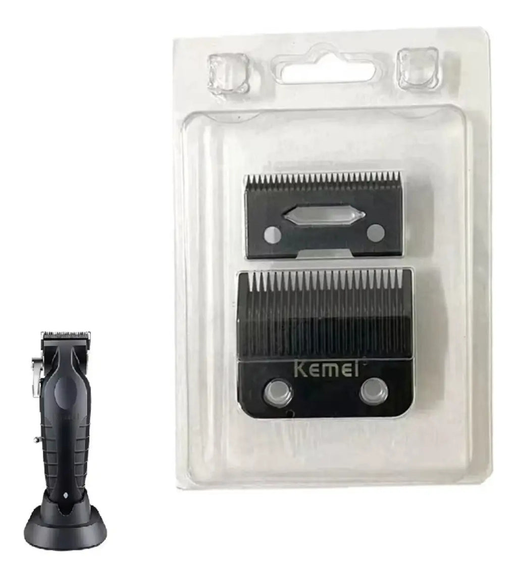 Repuesto Cuchilla Cóncava Kemei KM-2296: Precisión Profesional para Clipper