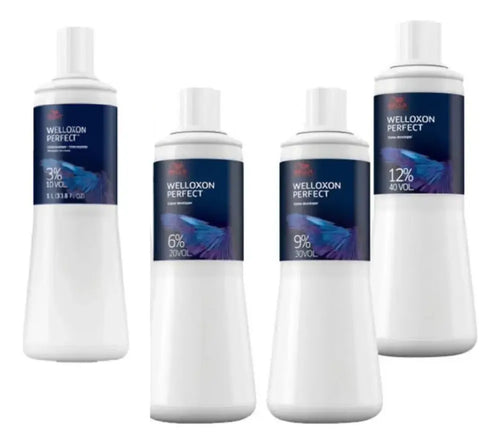 Agua Oxigenada Wella Welloxon Perfect 1L Oxidante Profesional