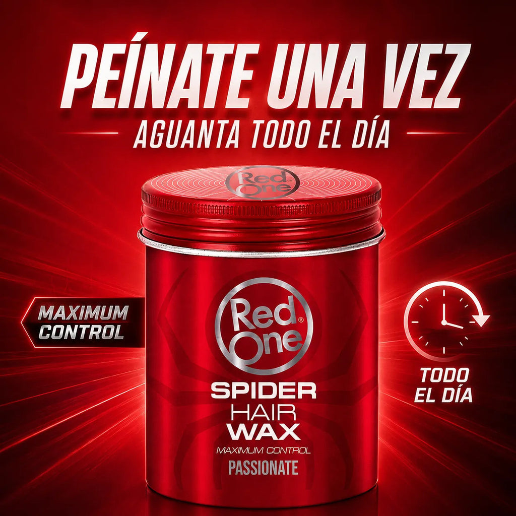 Cera Peinar Red One Passionate Máximo Control 100ml