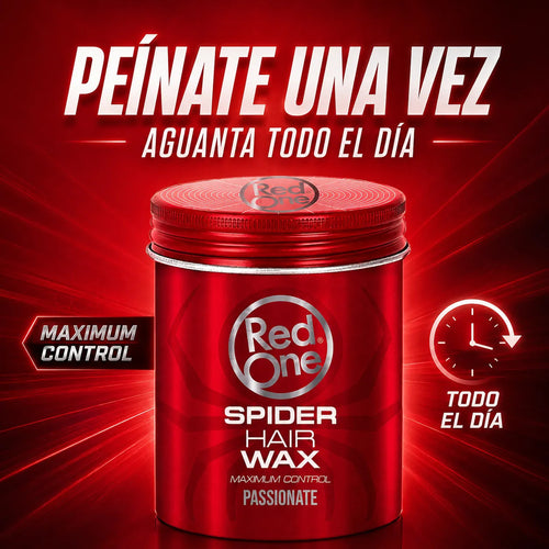 Cera Peinar Red One Passionate Máximo Control 100ml