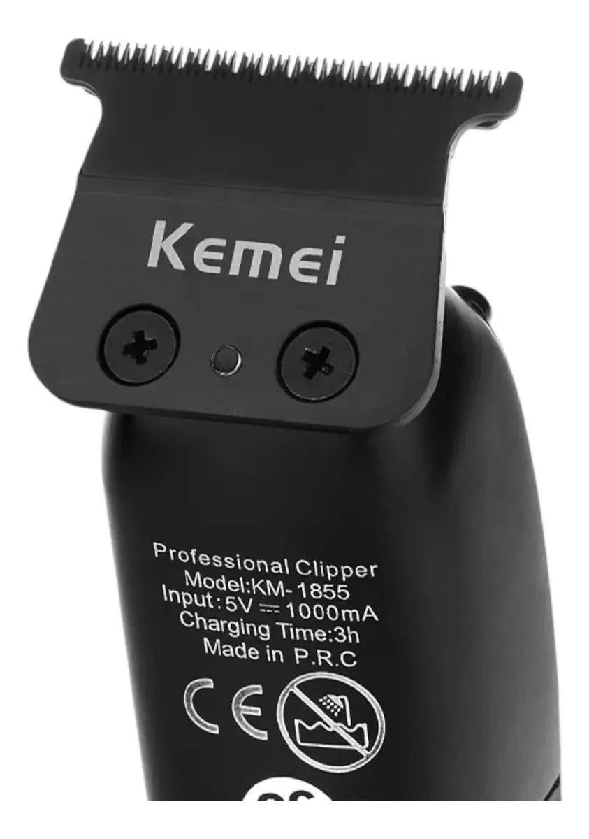 Trimmer Profesional Kemei KM-1855: Motor Brushless 7000 RPM
