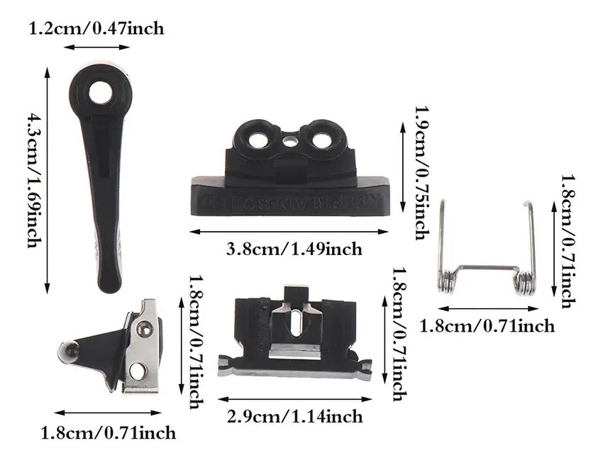 Kit de Reparación Profesional para Wahl 8148 y 8591 | Switch, Palanca y Resorte