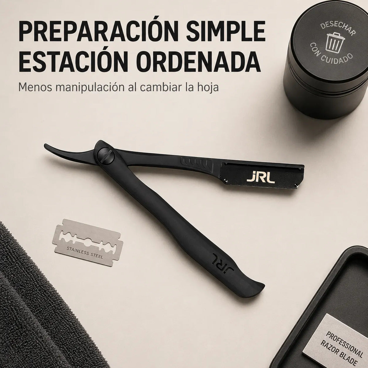 Porta Navajas Jrl Magnetico Negro