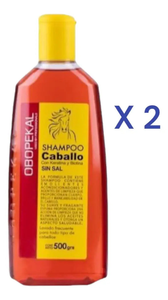 Pack Capilar Caballo Obopekal & Mflora - Kit Crecimiento y Fortalecimiento 6 Productos