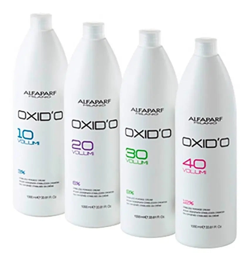Pack Decolorante Alfaparf BB Bleach 9 Tonos + Oxidante 1 Litro Profesional