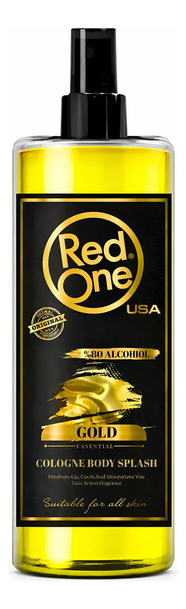 Red One Gold Body Splash 400ml Colonia Masculina Spray